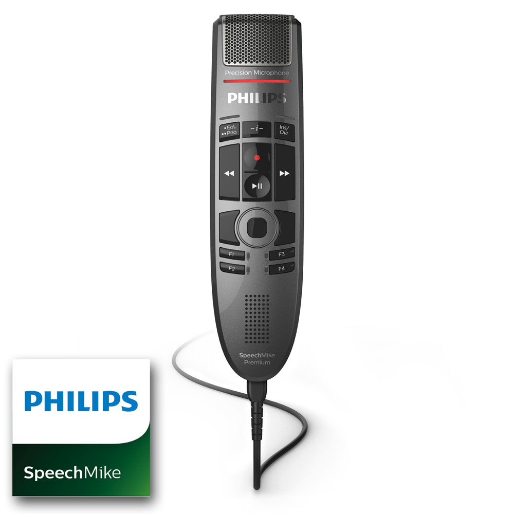 Philips SpeechMike Premium Touch mit Barcode Scanner SMP 3800